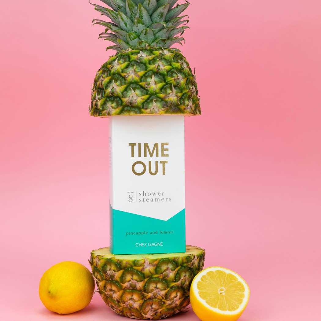 Time Out Shower Steamers | Pineapple Lemon - vibeboxshop