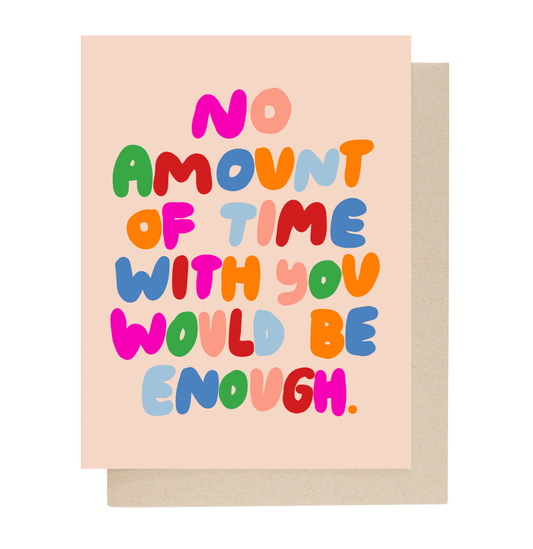 Time With You Card - vibeboxshop