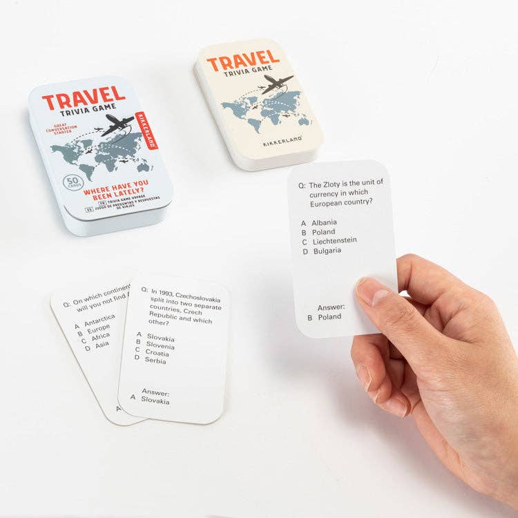 Travel Trivia Game - vibeboxshop