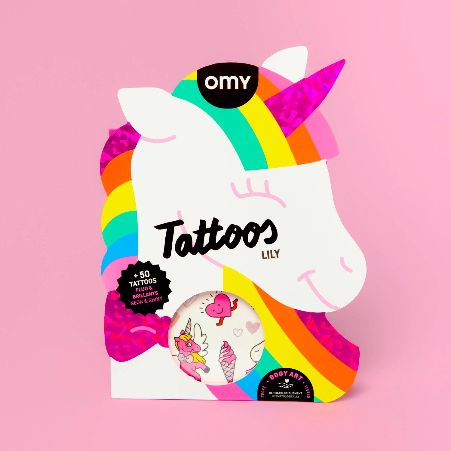Unicorn Temporary Tattoos - vibeboxshop