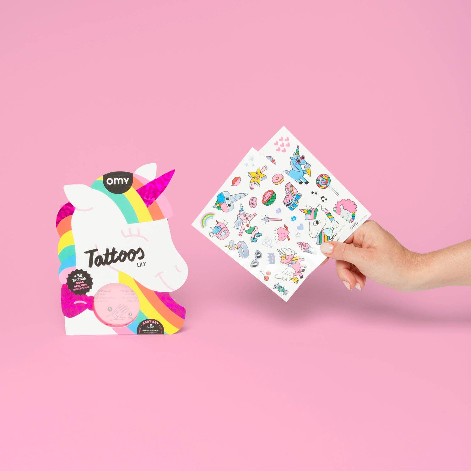 Unicorn Temporary Tattoos - vibeboxshop
