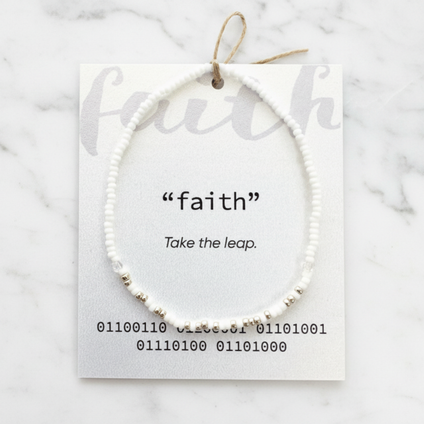 Uplighten Binary Code Bracelets - vibeboxshop