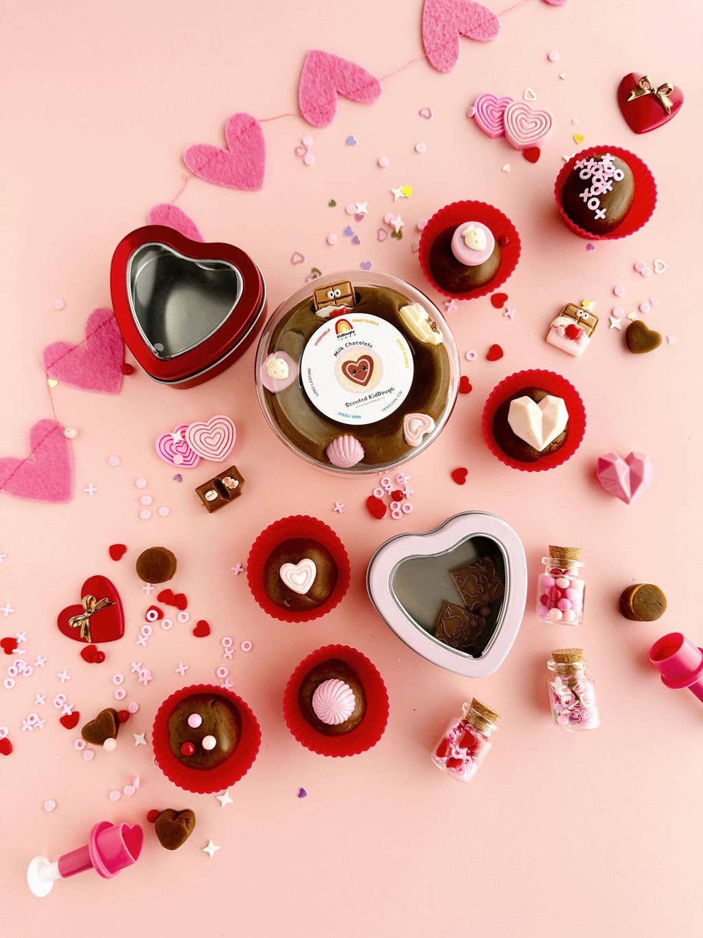 Valentine's Box of Chocolates KidDough Play Kit - vibeboxshop
