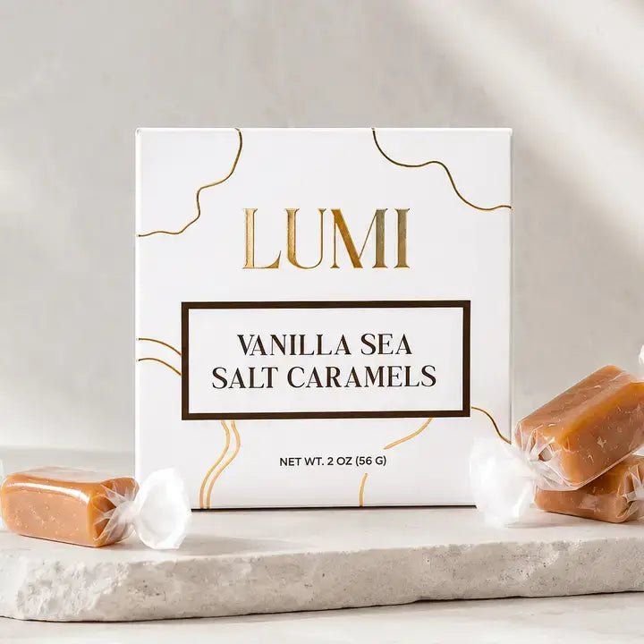 Vanilla Sea Salt Caramels| 2 oz - vibeboxshop