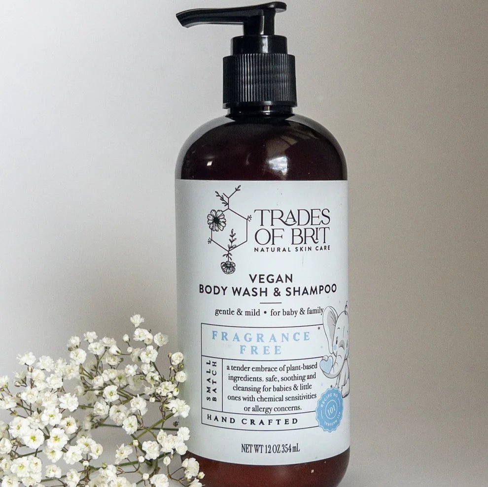 Vegan Body Wash & Shampoo | Trades of Brit - vibeboxshop