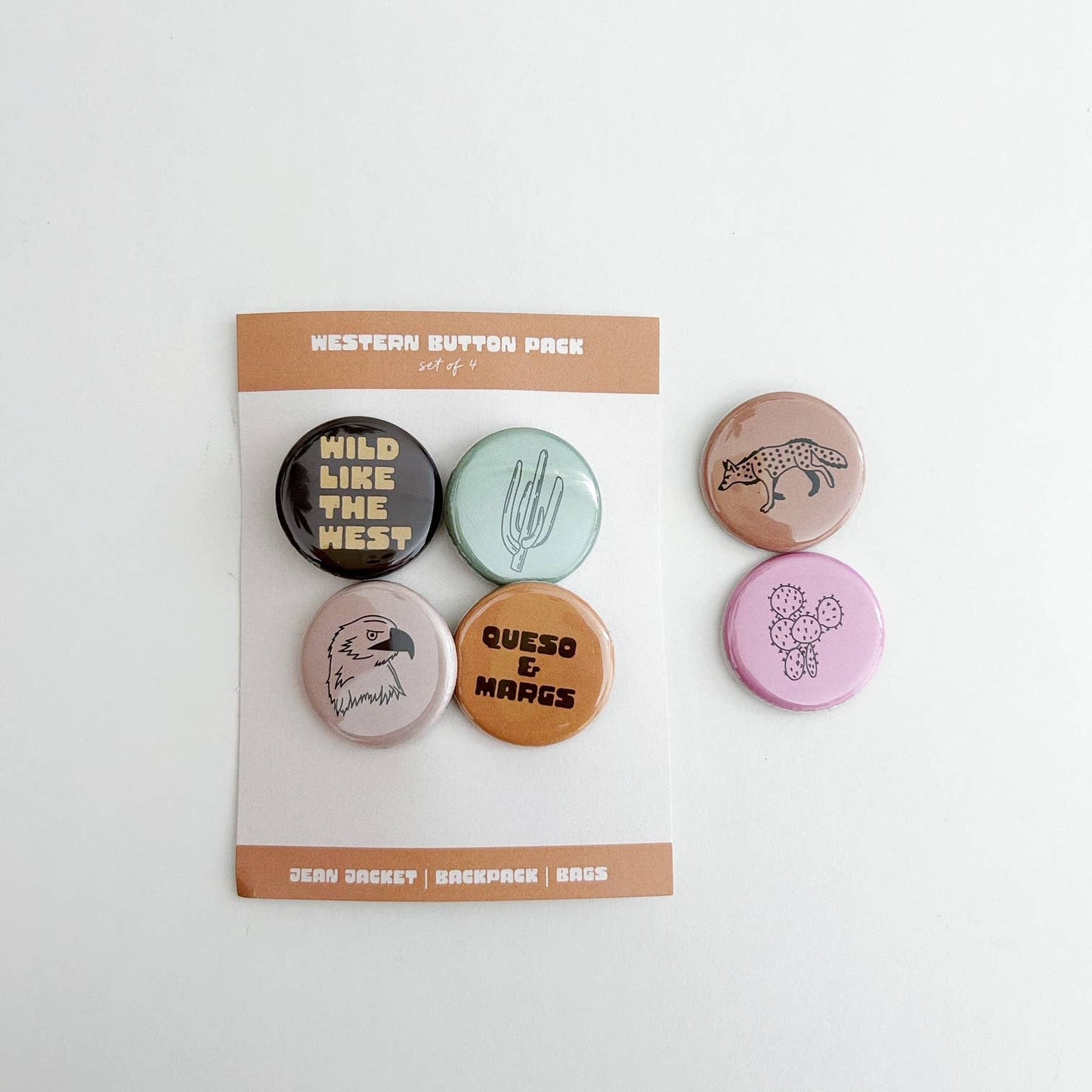 Western Button Pack - vibeboxshop