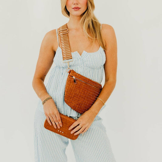 Westlyn Woven Bum Bag - vibeboxshop