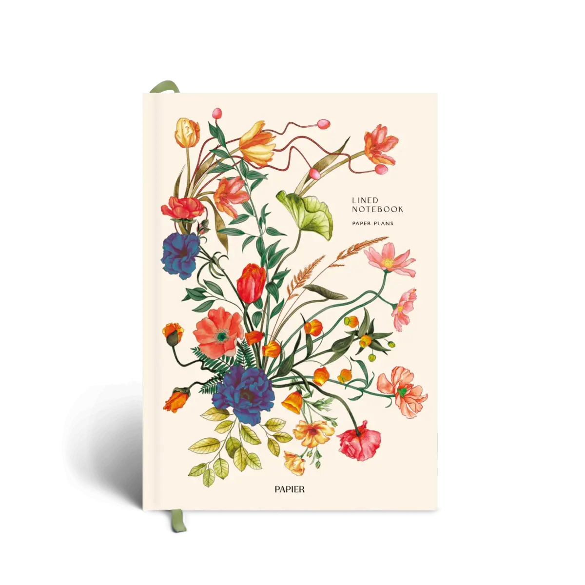 Wild Arrangement Lined Notebook - vibeboxshop
