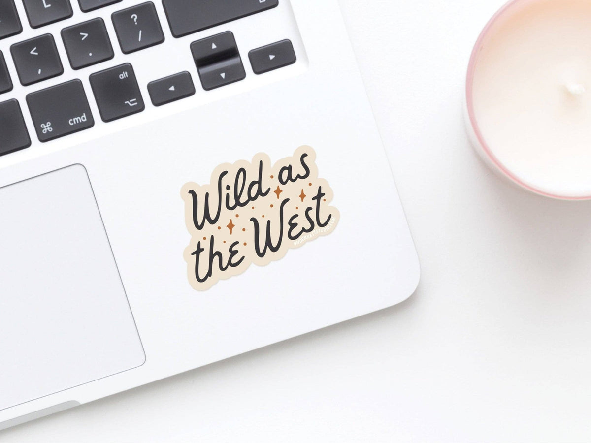 Wild As The West Sticker - vibeboxshop