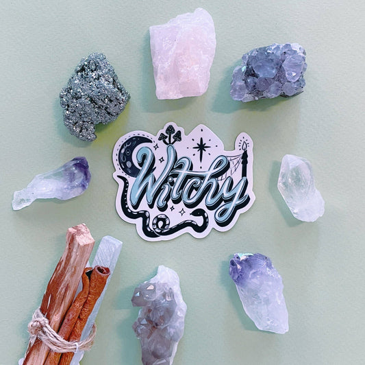Witchy Vinyl Sticker - vibeboxshop