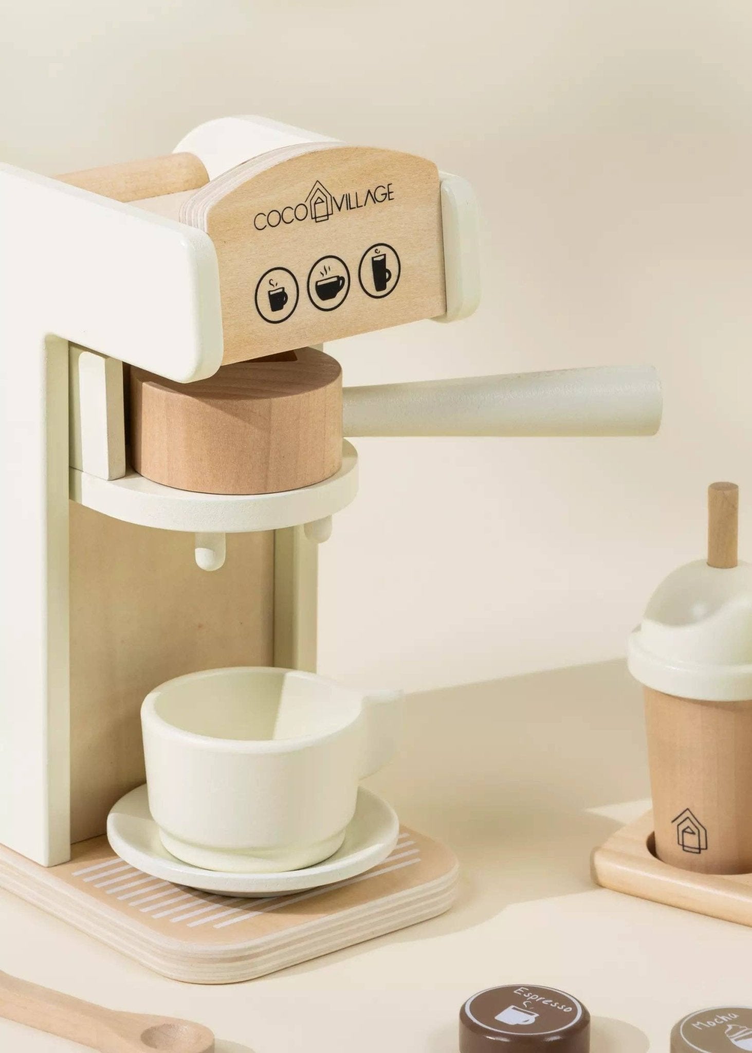 Wooden Coffee Maker Set - vibeboxshop