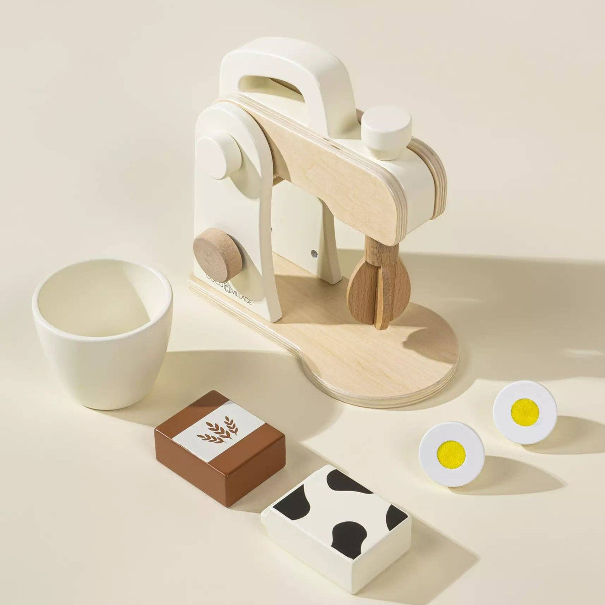 Wooden Stand Mixer and Accessories - vibeboxshop