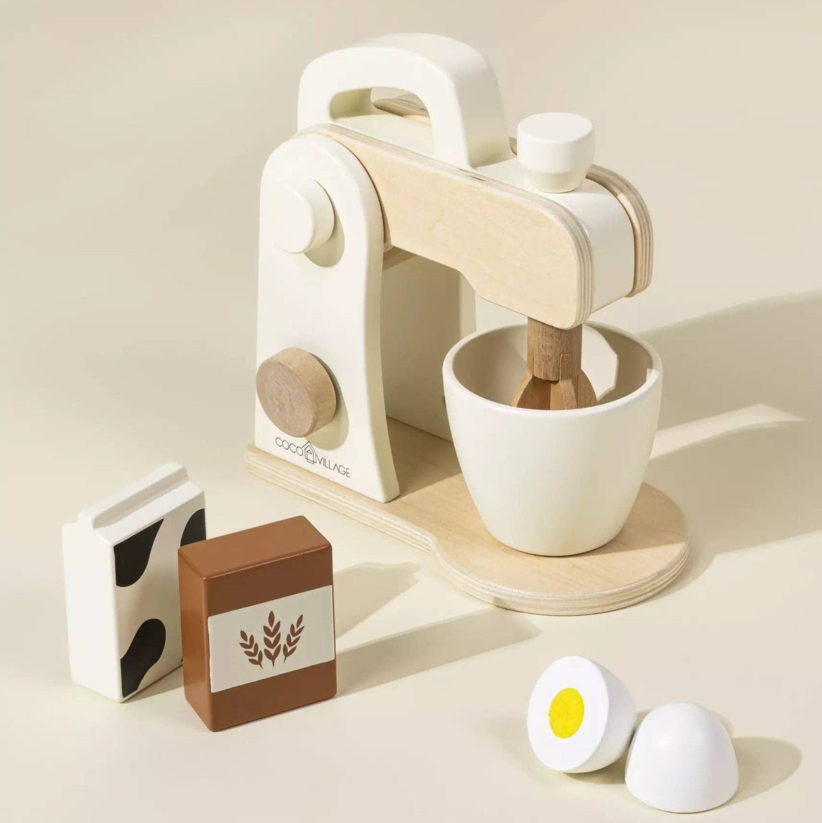 Wooden Stand Mixer and Accessories - vibeboxshop