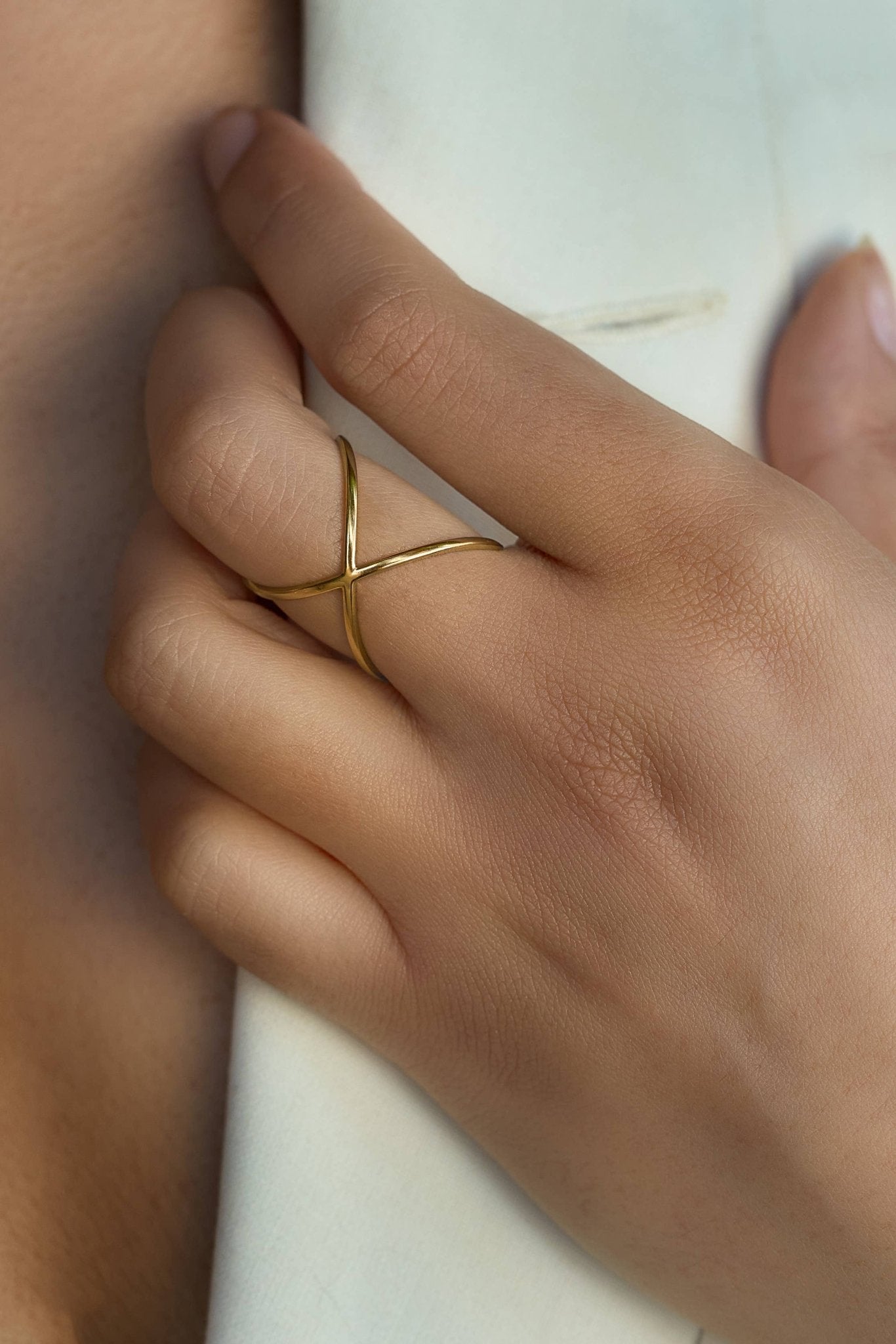 XO Ring - 18K Gold Plated - vibeboxshop