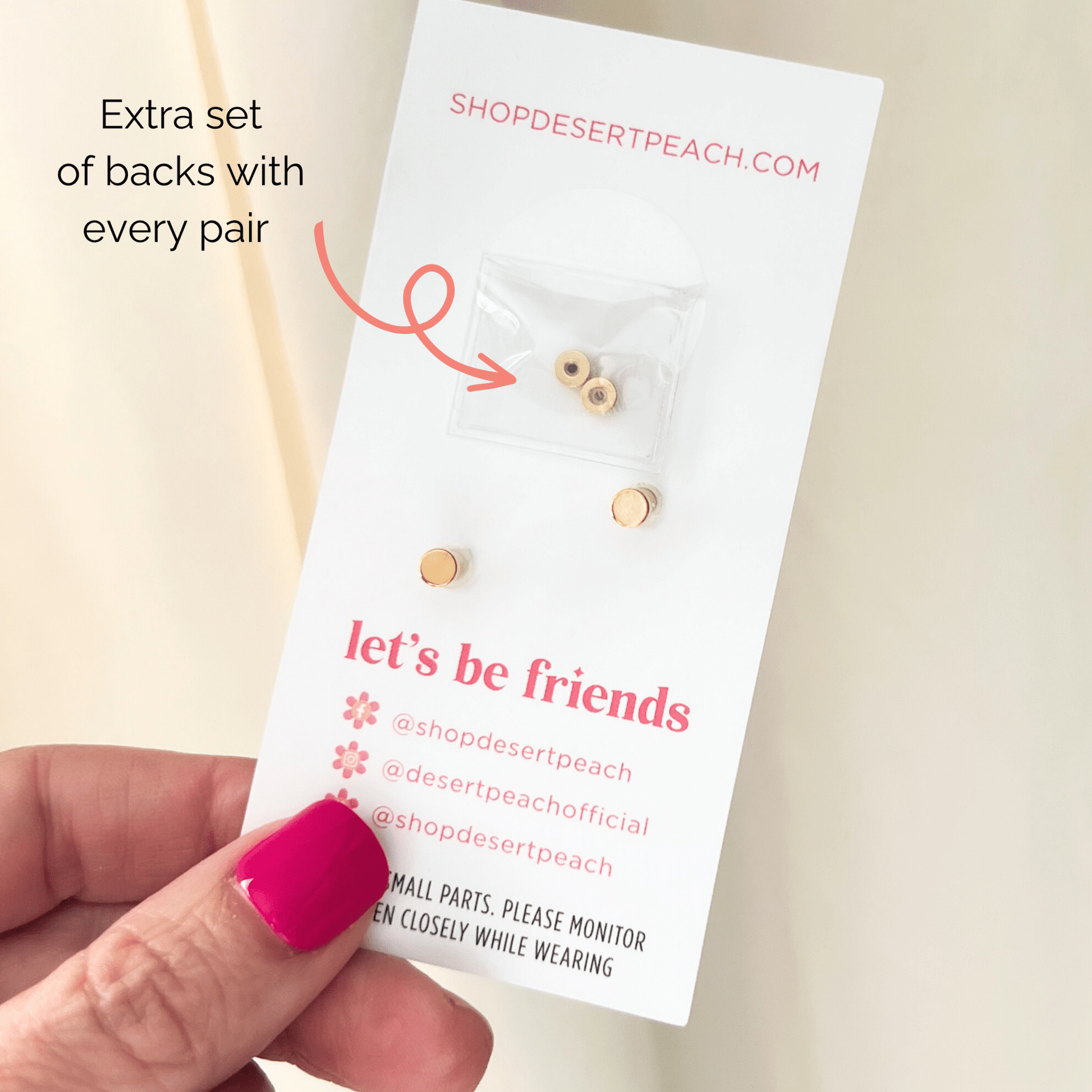 Yellow Smiley Stud Earrings - vibeboxshop