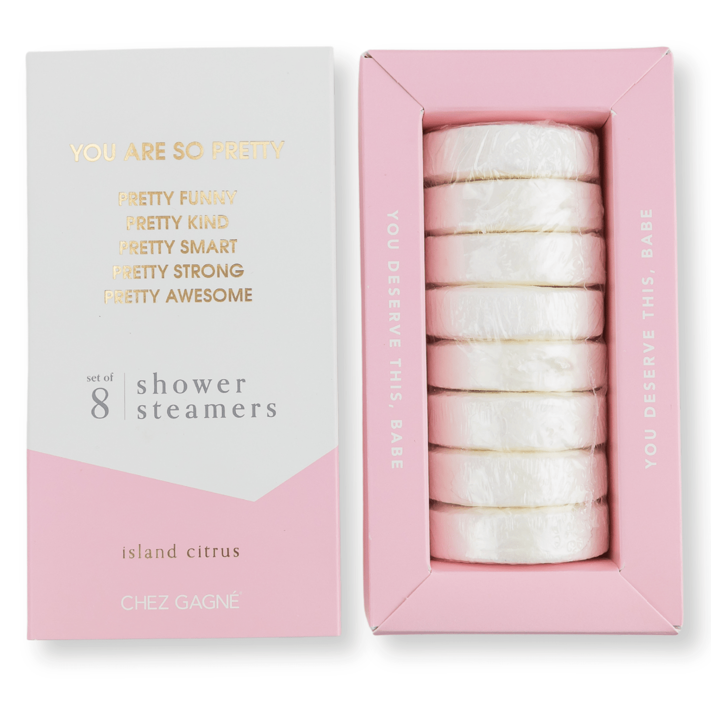 You Are So Pretty - Aromatherapy Shower Steamers - Island Citrus - Set of 8 - vibeboxshop