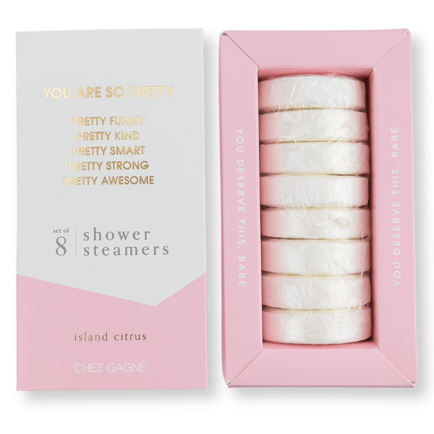 You Are So Pretty - Aromatherapy Shower Steamers - Island Citrus - Set of 8 - vibeboxshop