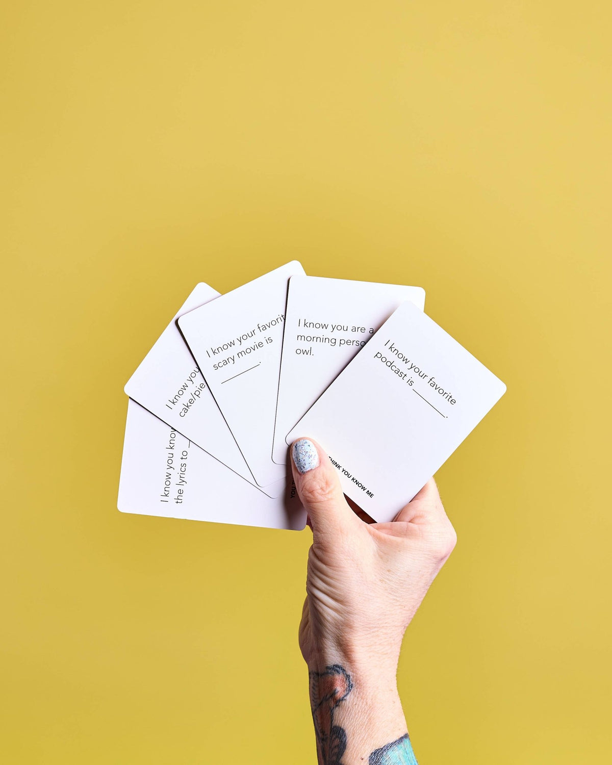 You Think You Know Me - vibeboxshop