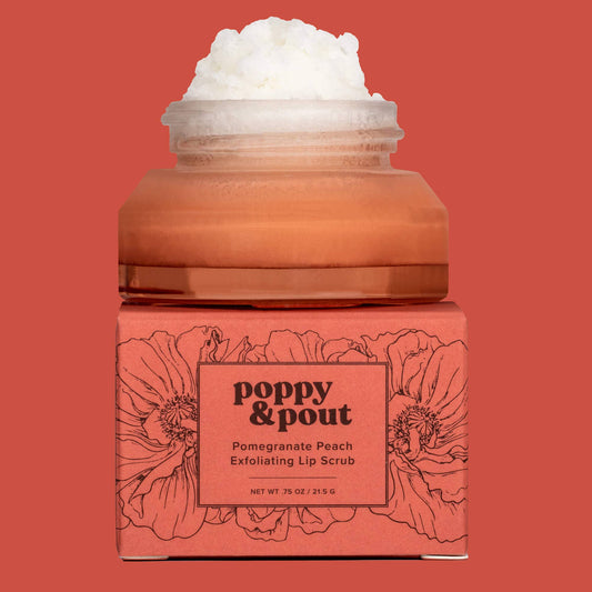 Lip Scrub, Pomegranate Peach - vibeboxshop