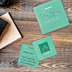 Things to do with Family Bucket List Scratch Cards - vibeboxshop